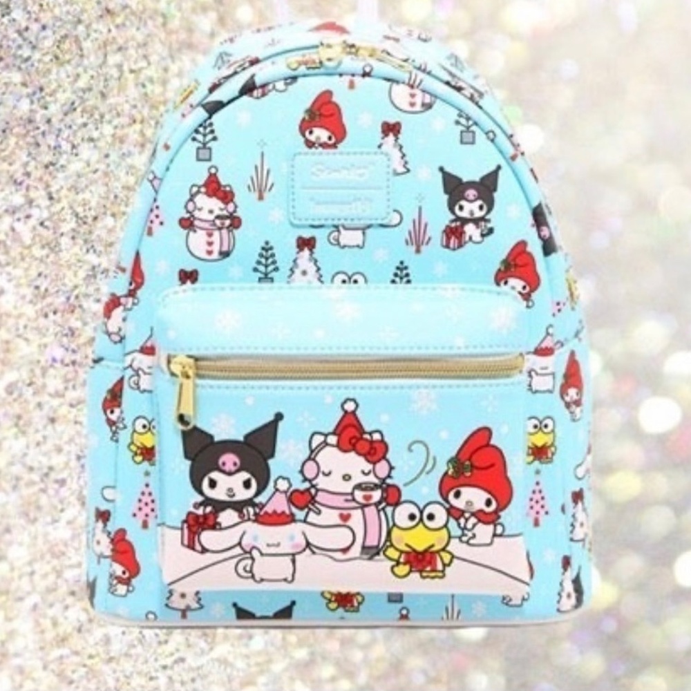 Loungefly Hello Kitty And Friends Holiday Mini Backpack